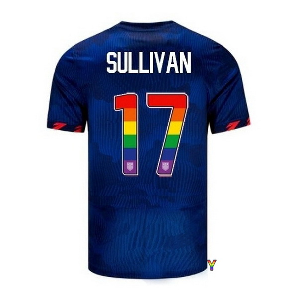 USA Andi Sullivan Blue 23/24 Pride Youth Soccer Jersey