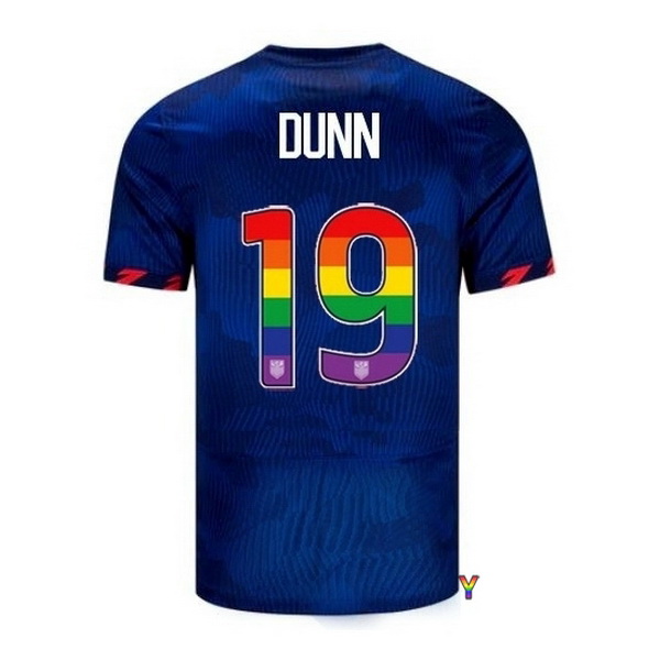 USA Crystal Dunn Blue 23/24 Pride Youth Soccer Jersey