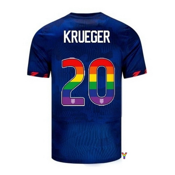 USA Casey Krueger Blue 23/24 Pride Youth Soccer Jersey