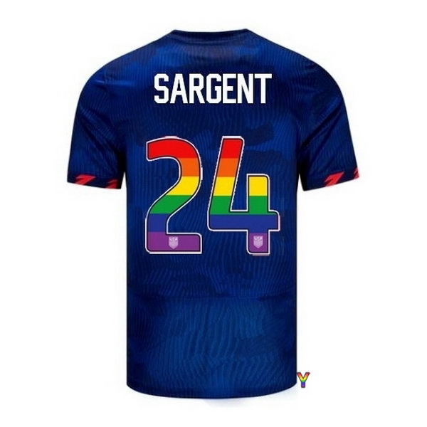 USA Josh Sargent Blue 23/24 Pride Youth Soccer Jersey