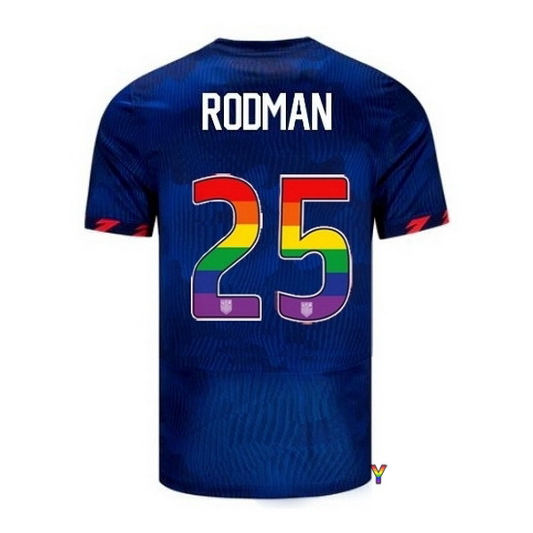 USA Trinity Rodman Blue 23/24 Pride Youth Soccer Jersey